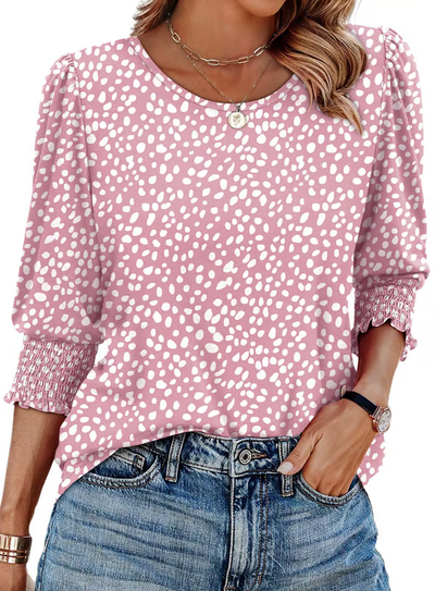 Boronia - Printed Charm Top