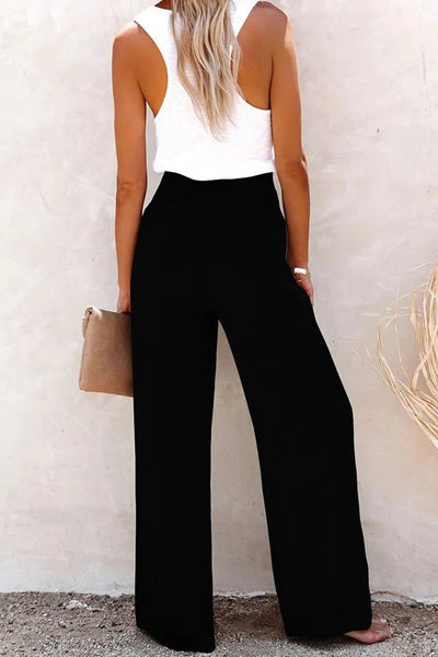 Coolabah- Relaxed High-Waist Pants