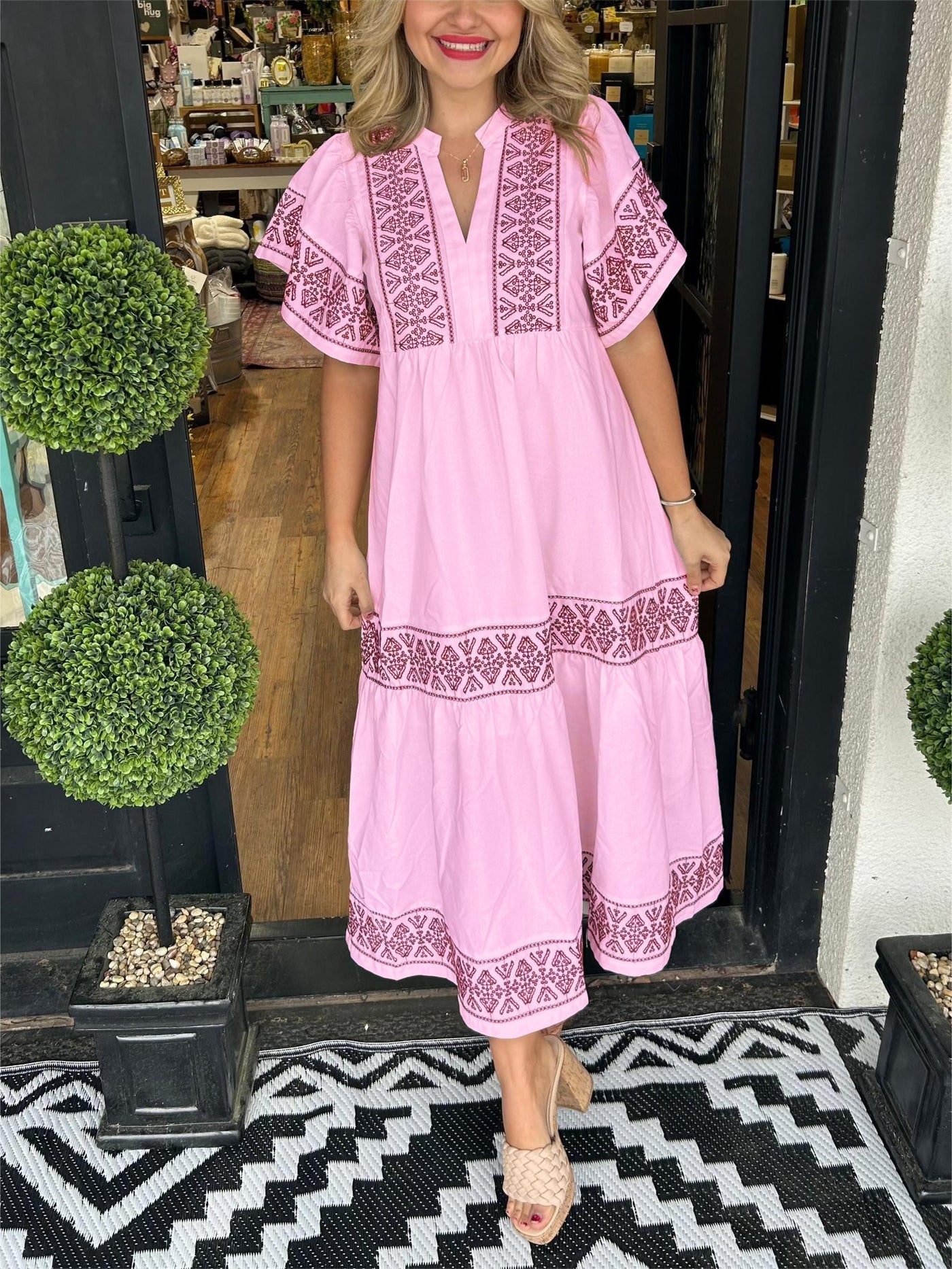 Terracotta - Elegant Boho Dress