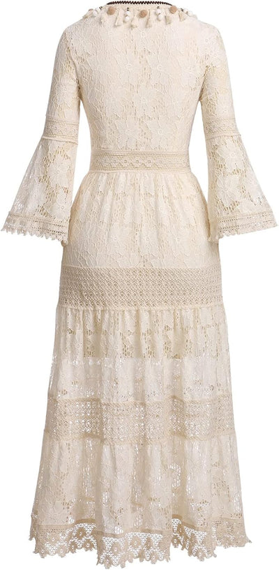 Flora- Boho Lace Dress