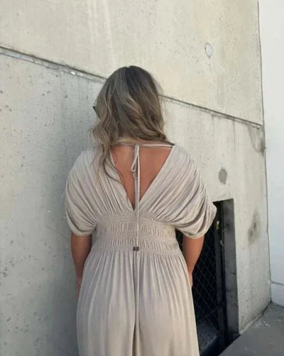 Desert Drift - Elegant Maxi Dress