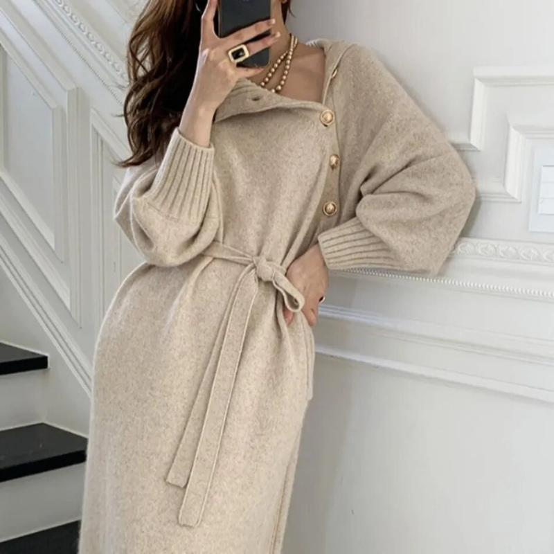 Sienna - Cozy Wrap Dress