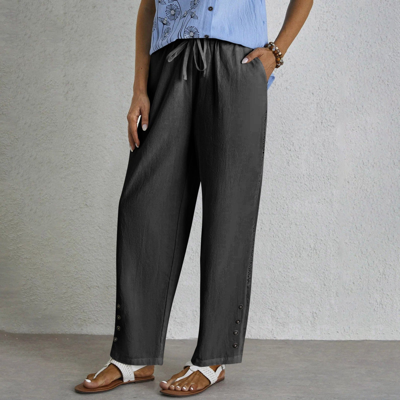 Dreamtime - Effortless Buttoned Pants