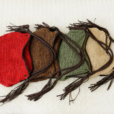 Cocoa Sand- Straw Bag