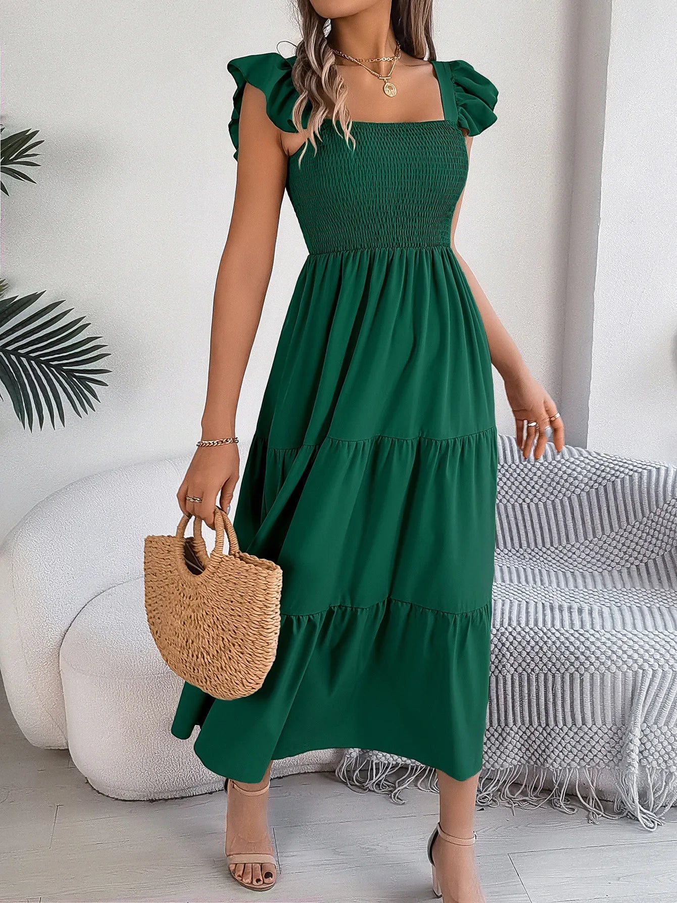 Noosa - Elegant Tiered Dress