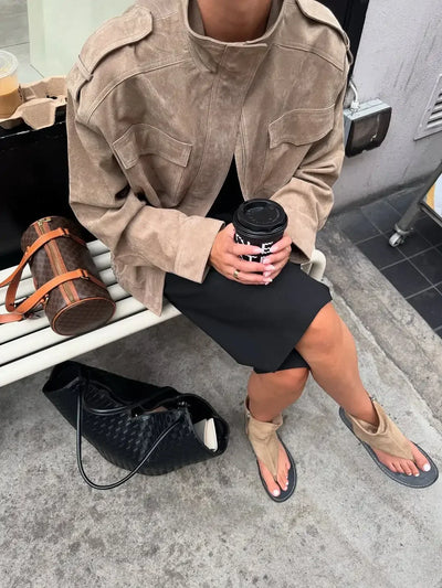 Marten- Vintage Suede Jacket