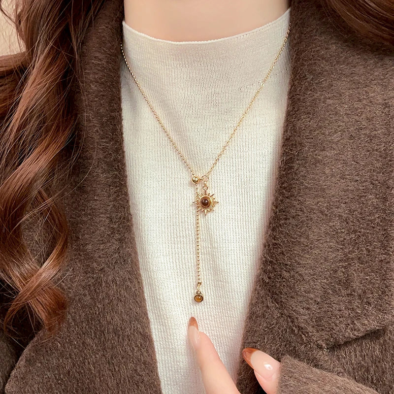 Tiger- Elegant Pendant Necklace