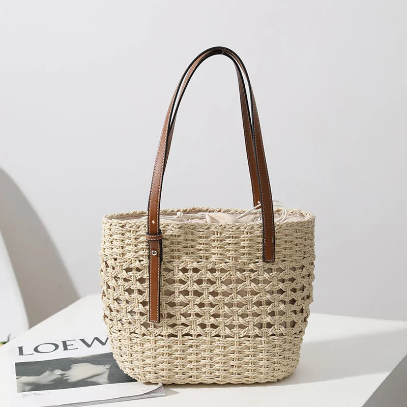 Bale-Straw Tote Bag