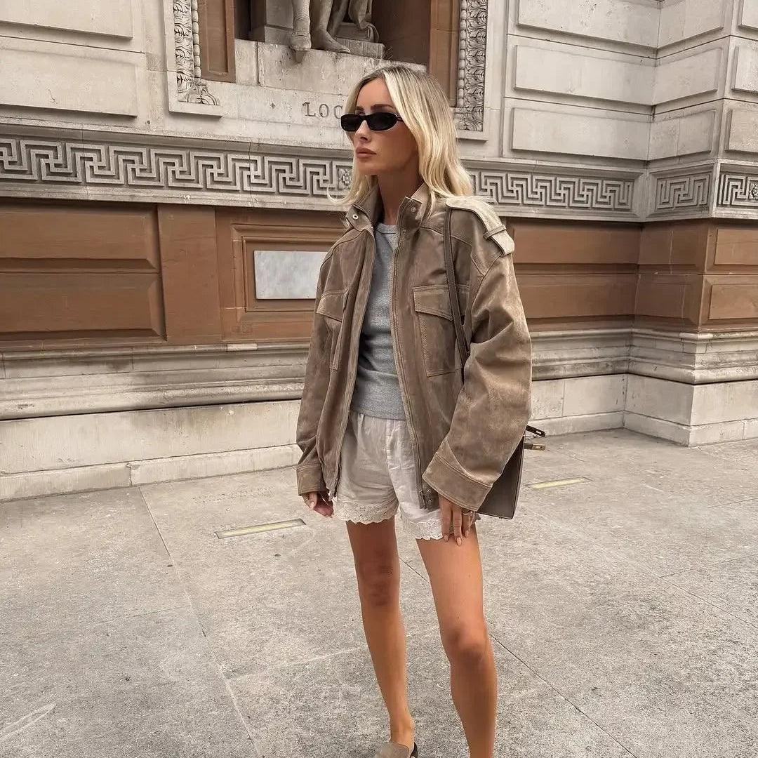 Marten- Vintage Suede Jacket