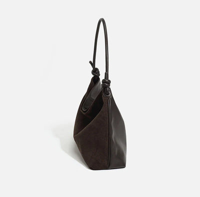 Lora-Vintage Velvet Shoulder Bag