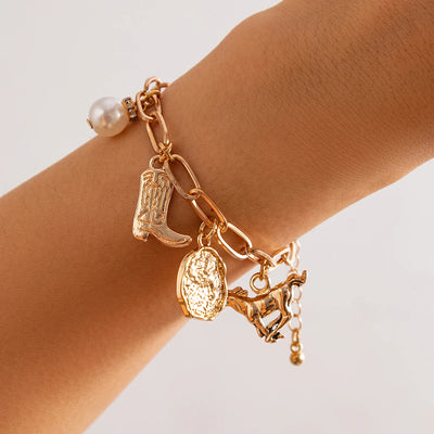 Olivia -Vintage Western Chain Set