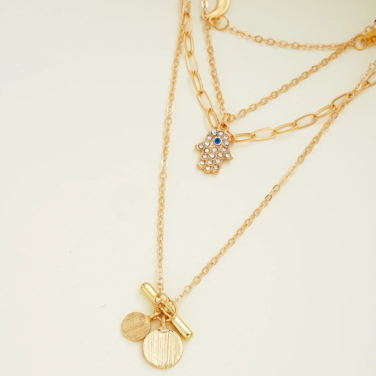 Moonlight-Pendant Necklace Set