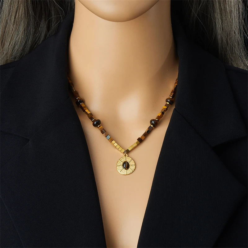 AURORA-Vintage Pendant Necklace