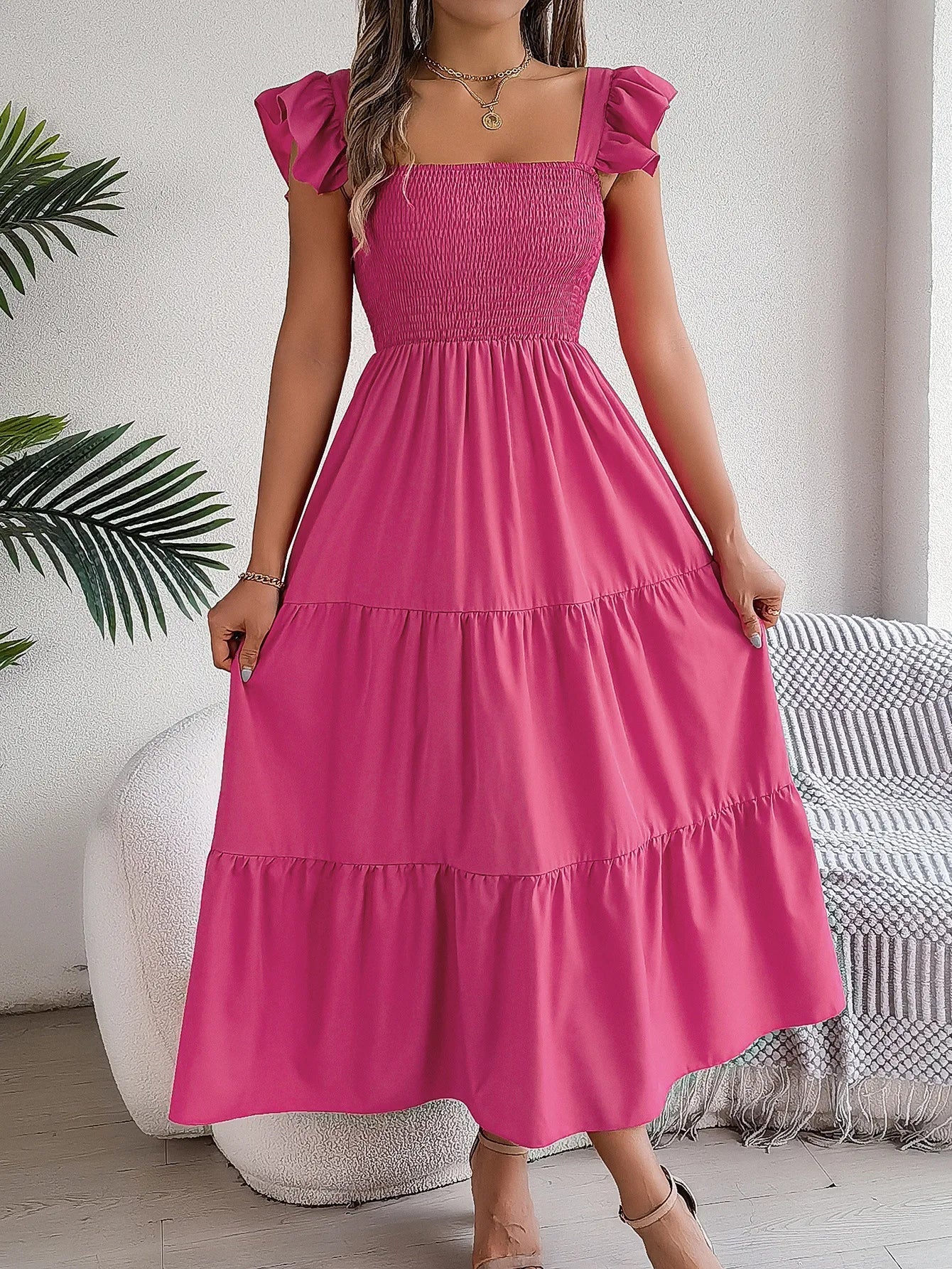 Noosa - Elegant Tiered Dress