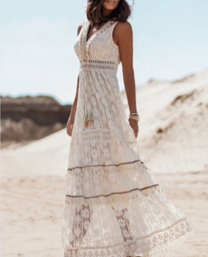 Whitehaven- Boho Dress