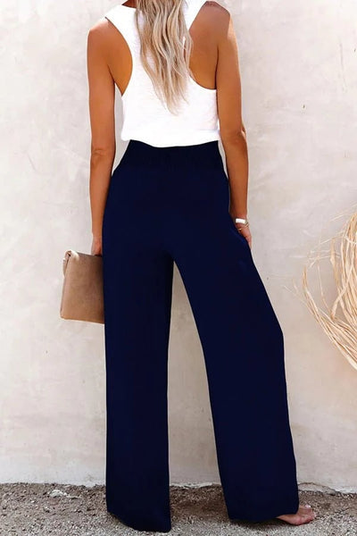 Coolabah- Relaxed High-Waist Pants