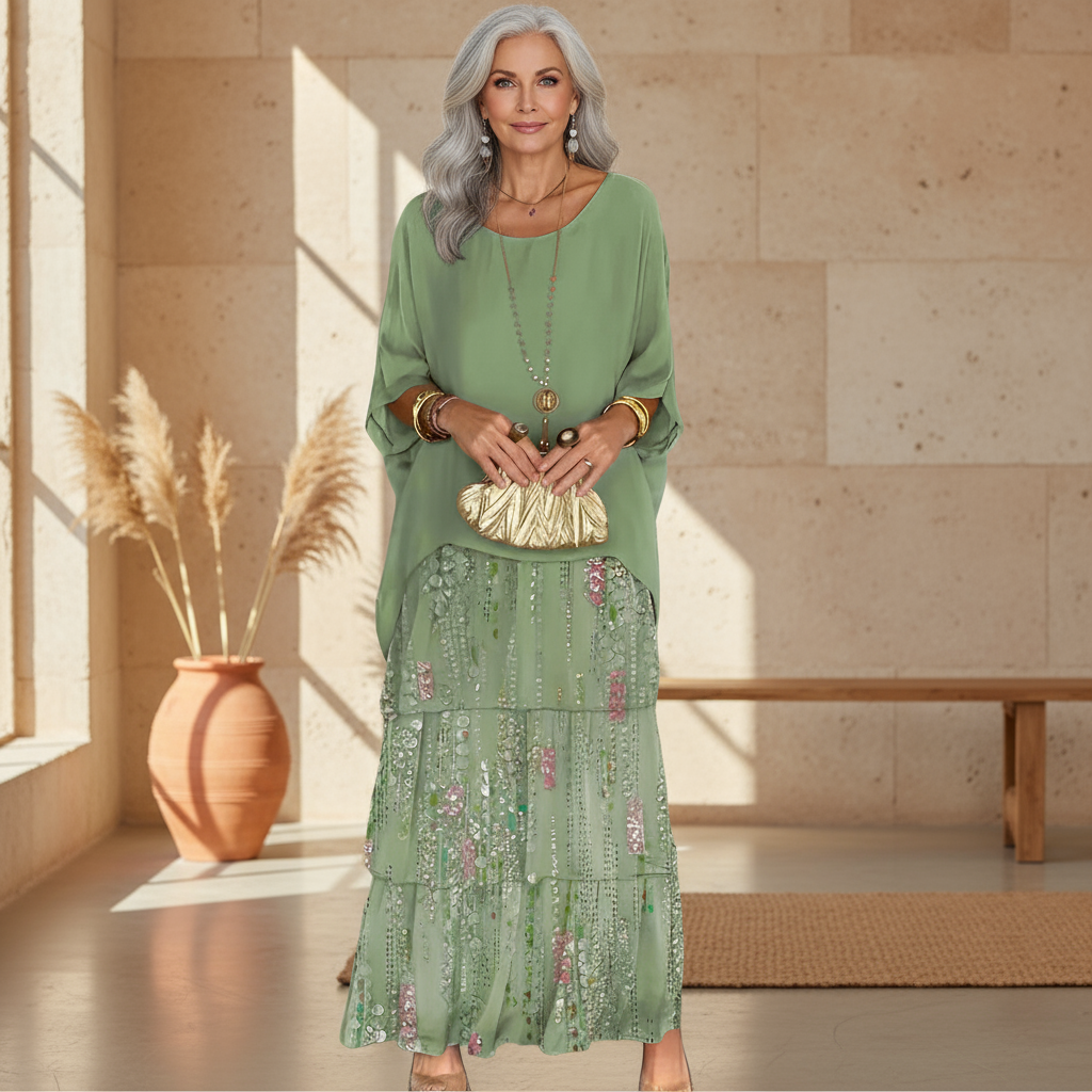 Olive - Boho Elegance Dress