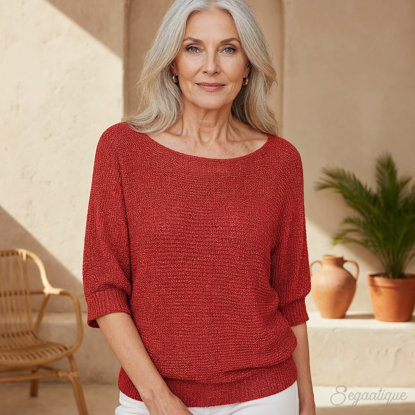 Swainsona - Relaxed Knit Top