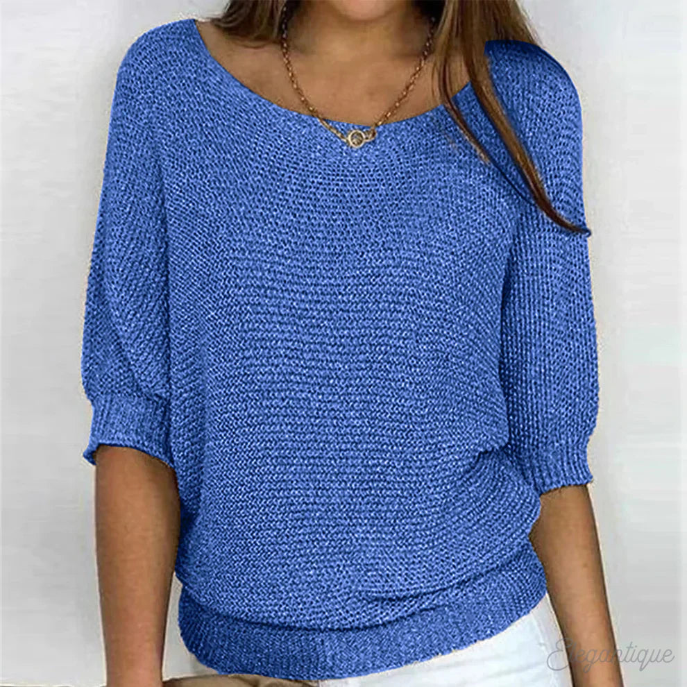 Swainsona - Relaxed Knit Top