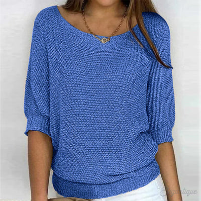 Swainsona - Relaxed Knit Top
