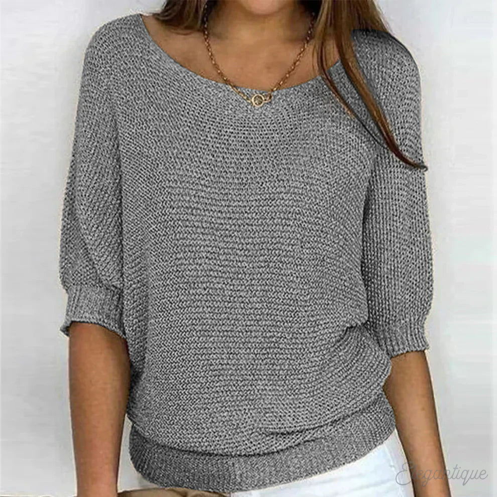 Swainsona - Relaxed Knit Top