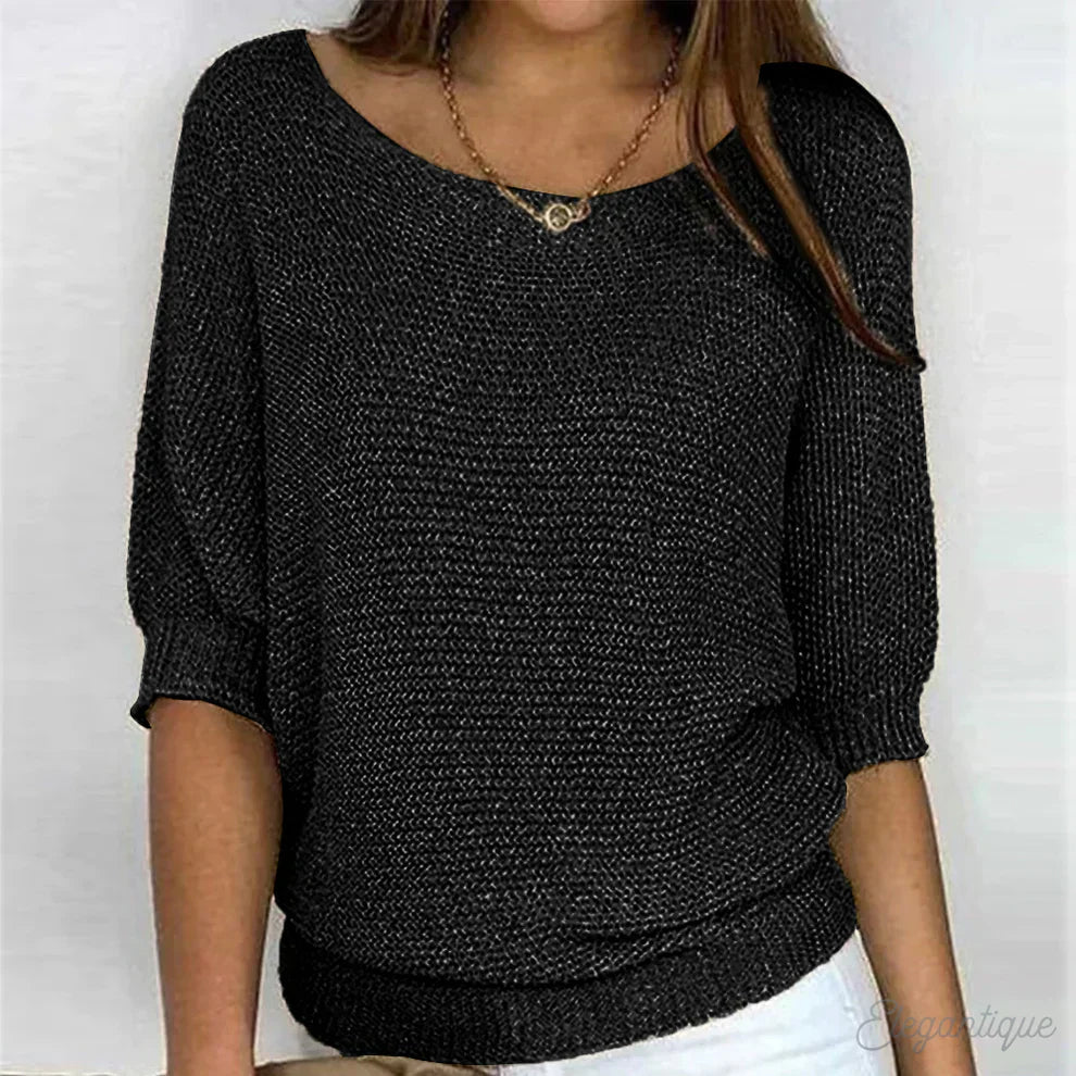 Swainsona - Relaxed Knit Top