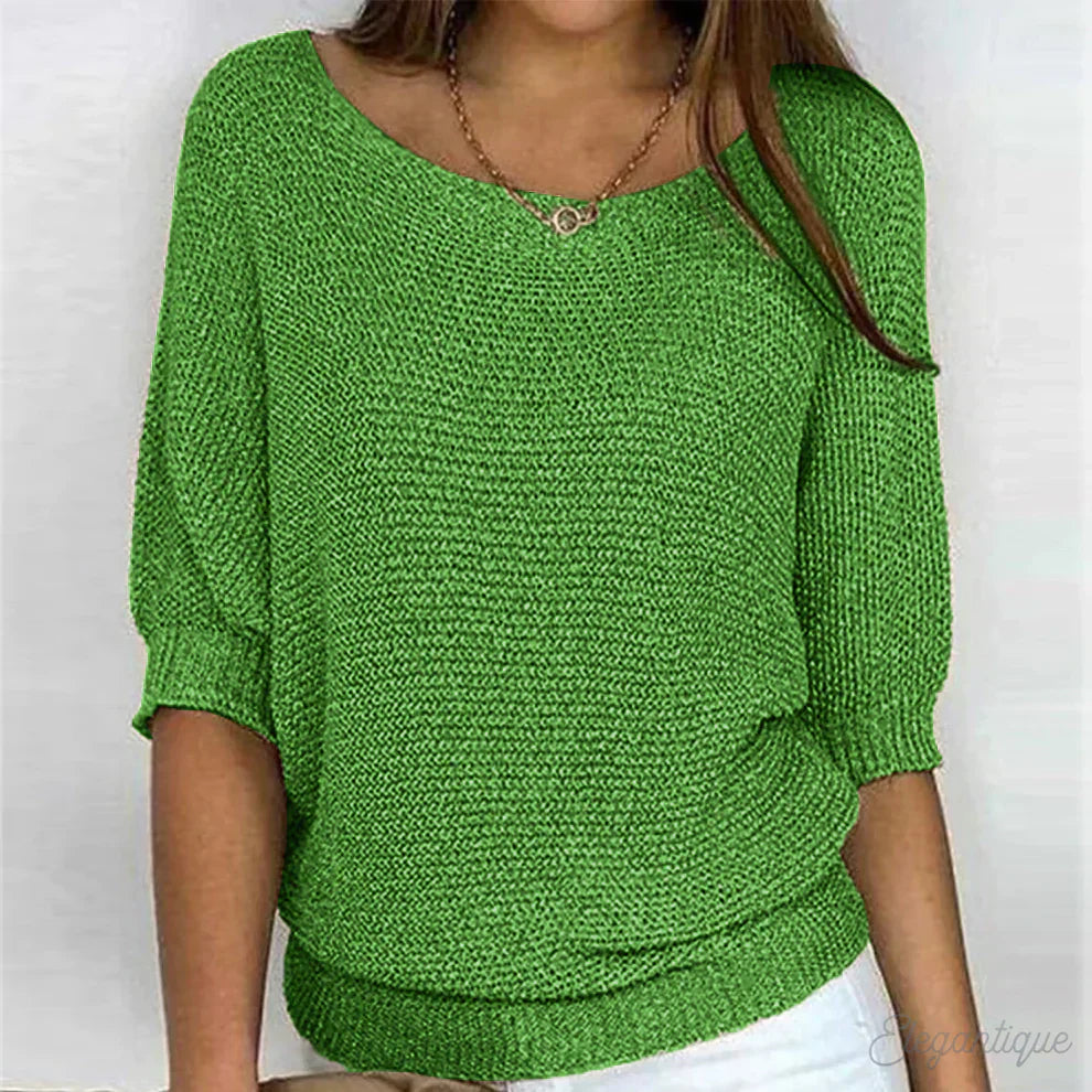 Swainsona - Relaxed Knit Top