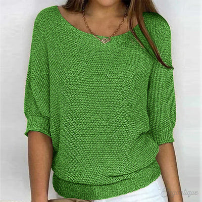 Swainsona - Relaxed Knit Top