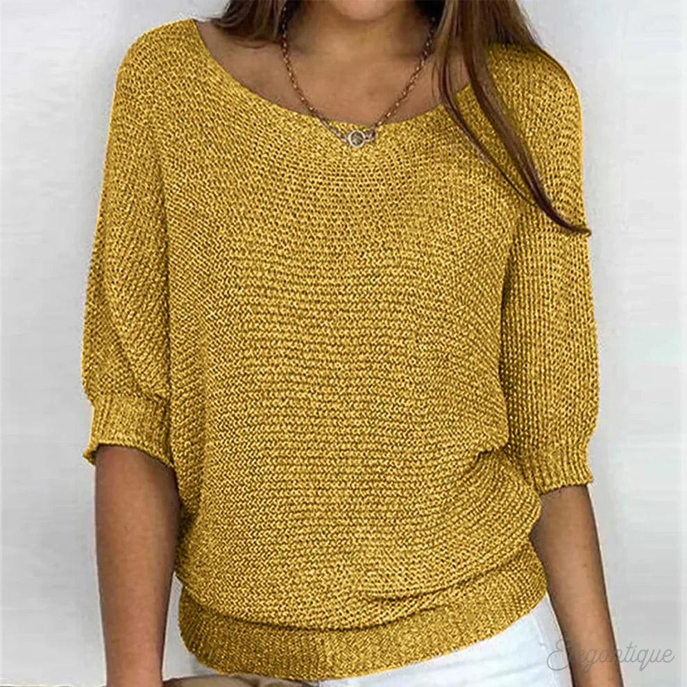 Swainsona - Relaxed Knit Top