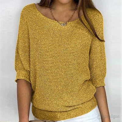 Swainsona - Relaxed Knit Top