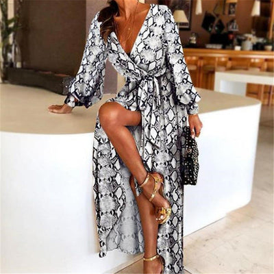 Golden - Boho Printed Dress